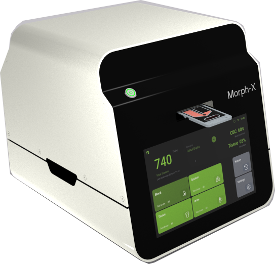 Morph X - AI-powered blood analysis device